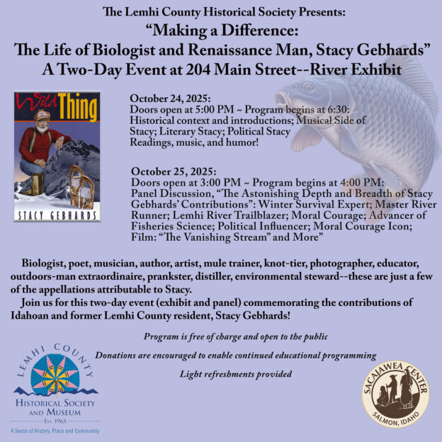 Poster describes dates, times, and elements of two-day event